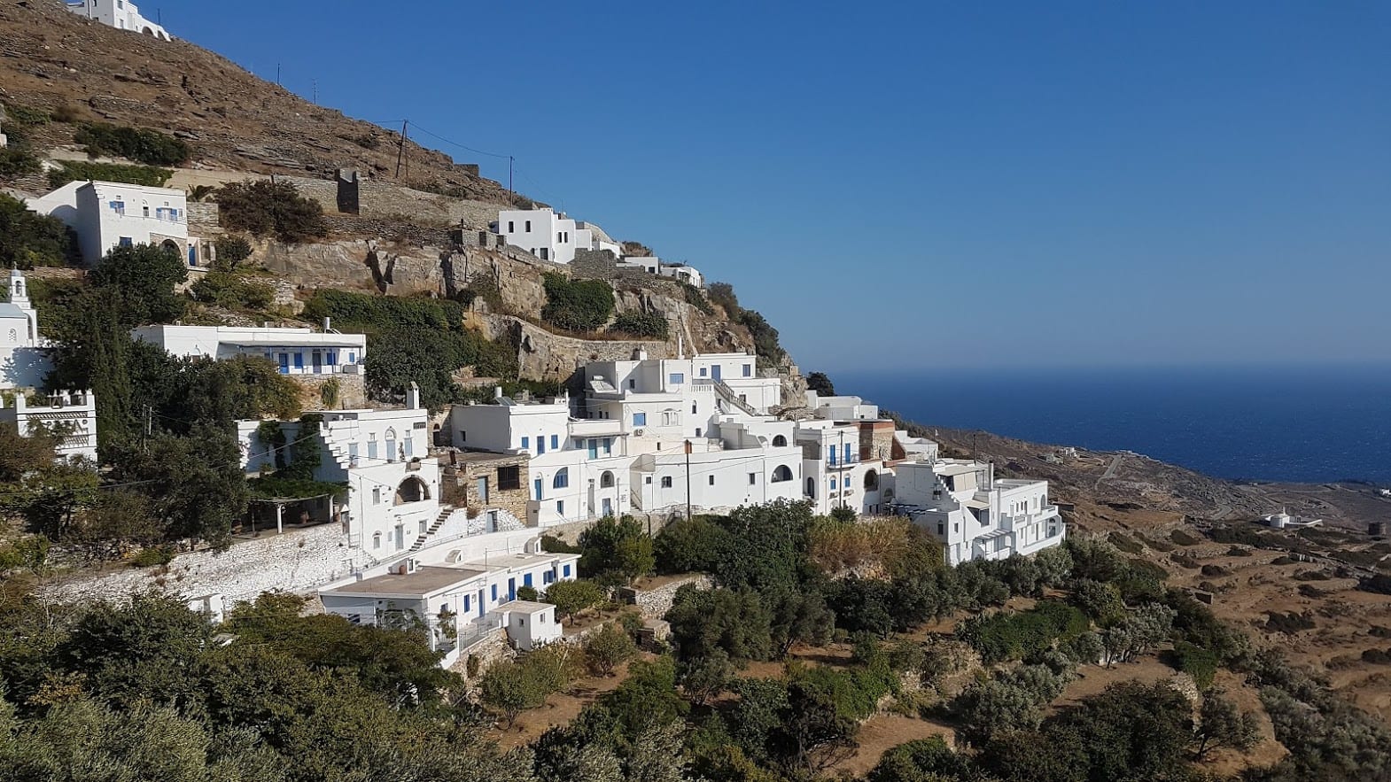 A village in Tinos island, Greece
