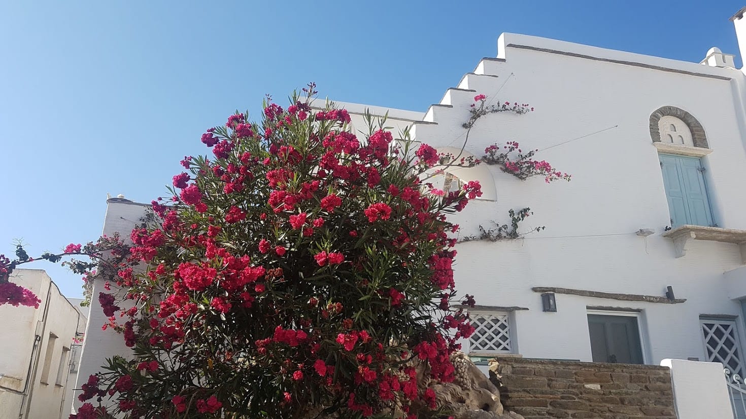 Pyrgos village in Tinos