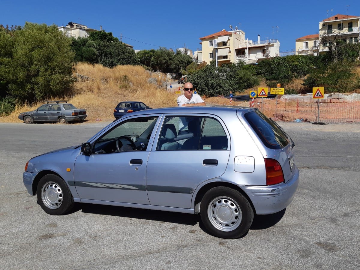 Driving in Mani, Greece