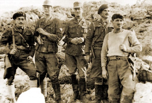 Photo from the Kreipe abduction team