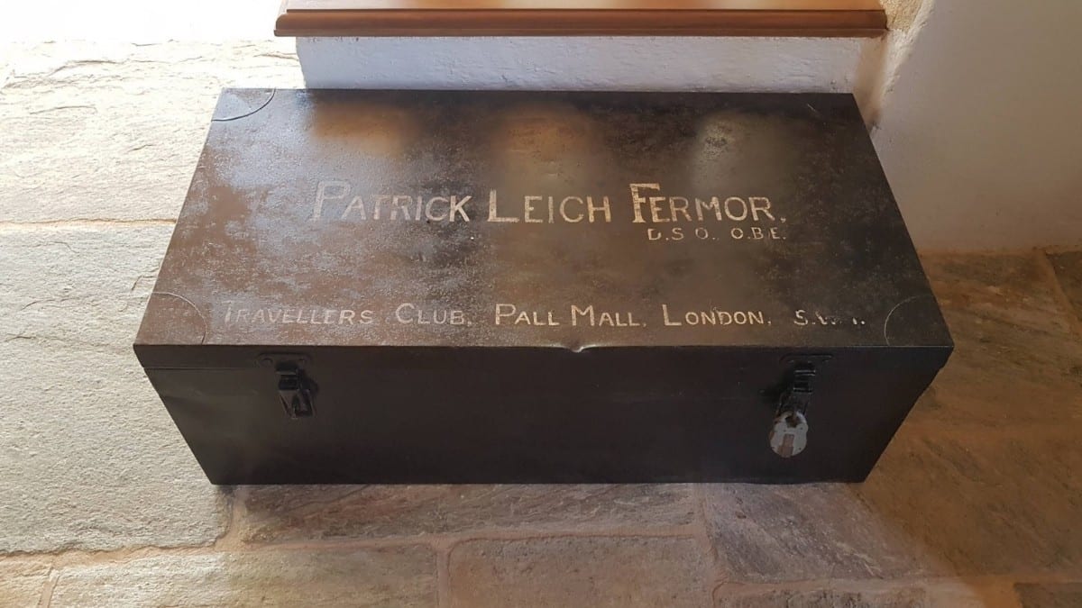 Patrick Leigh Fermor's travelling trunk