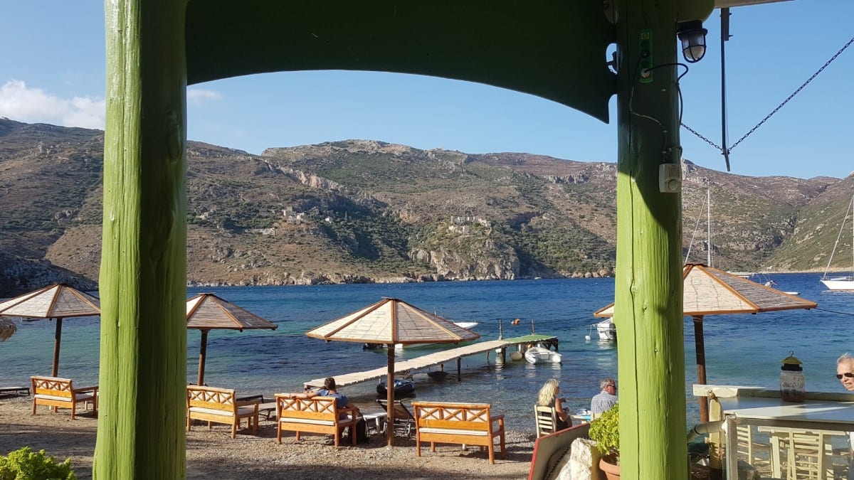 Staying at Porto Kagio in the Peloponnese of Greece