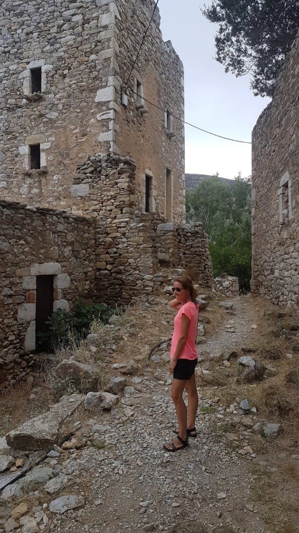 Vanessa in Vathia, Peloponnese