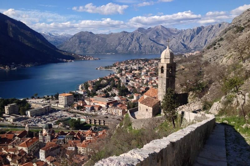 Bike touring and sightseeing in Kotor, Montenegro