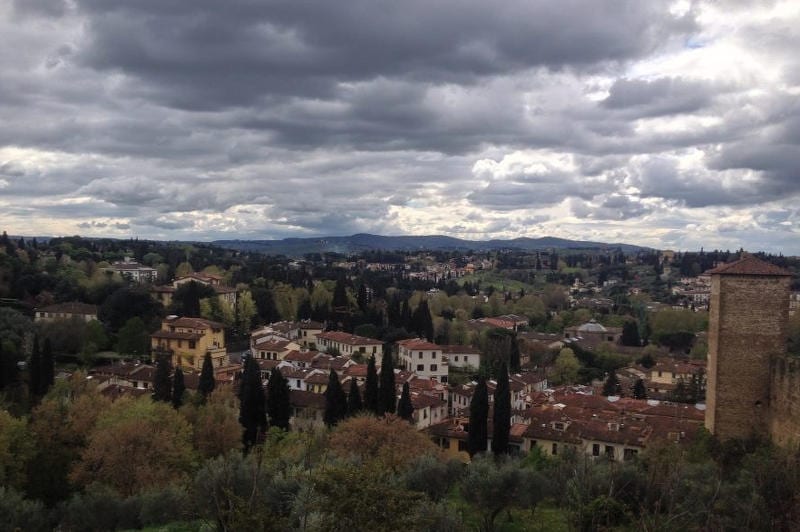 Cycling through Italy
