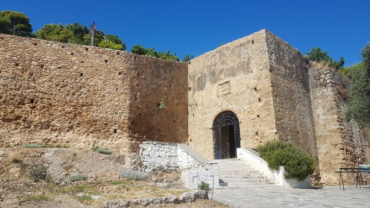 Visiting Kalamata castle