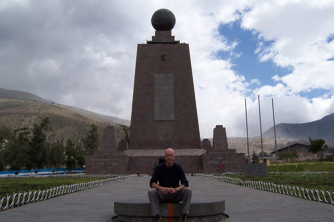 Equator in Ecuador
