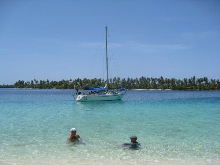 Sailing Koala in San Blas Islands