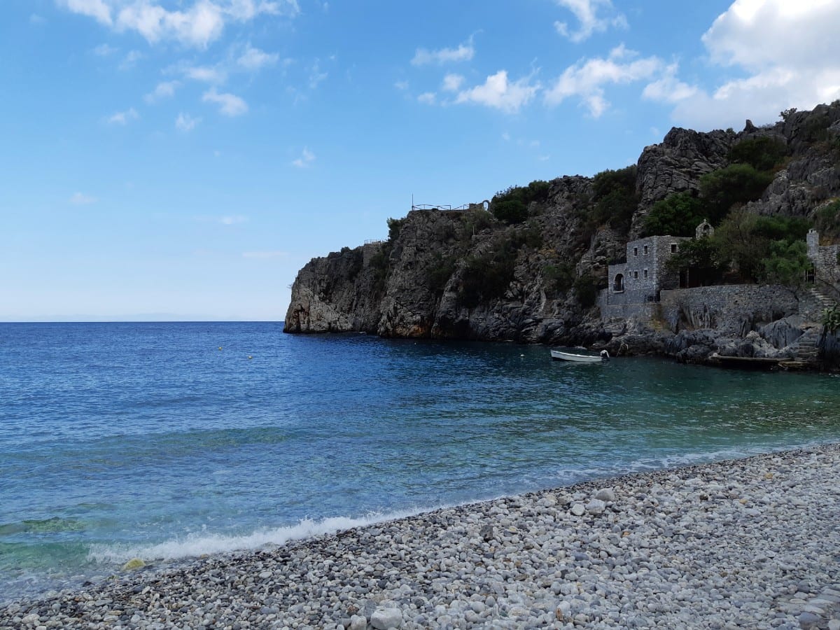 Alypa Beach in Mani