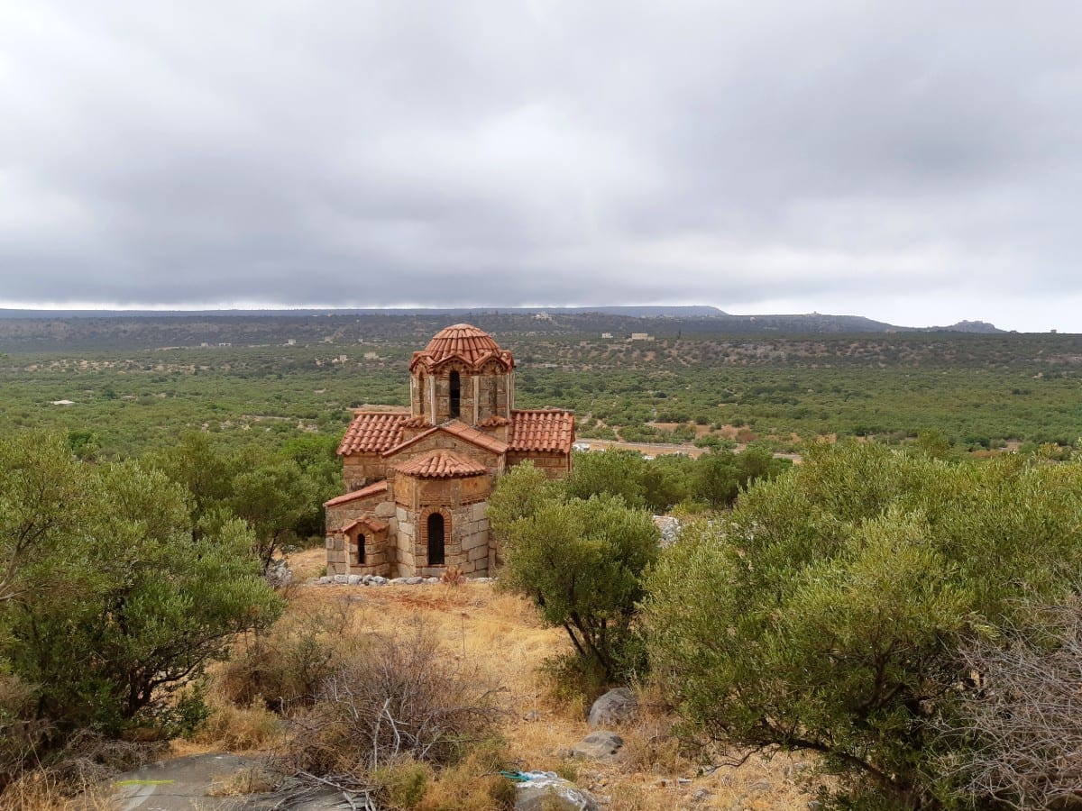 Church in Mani Greece