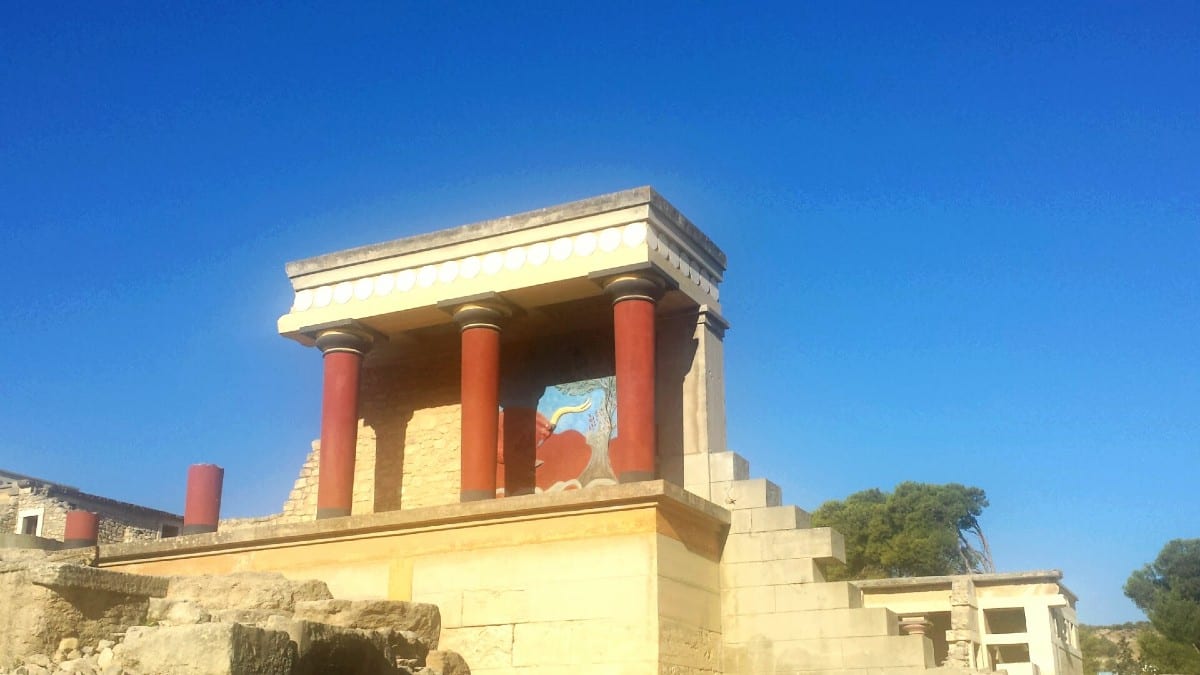 Knossos is a must see when visiting Crete