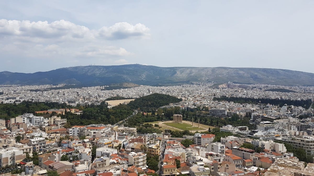A view over Athens