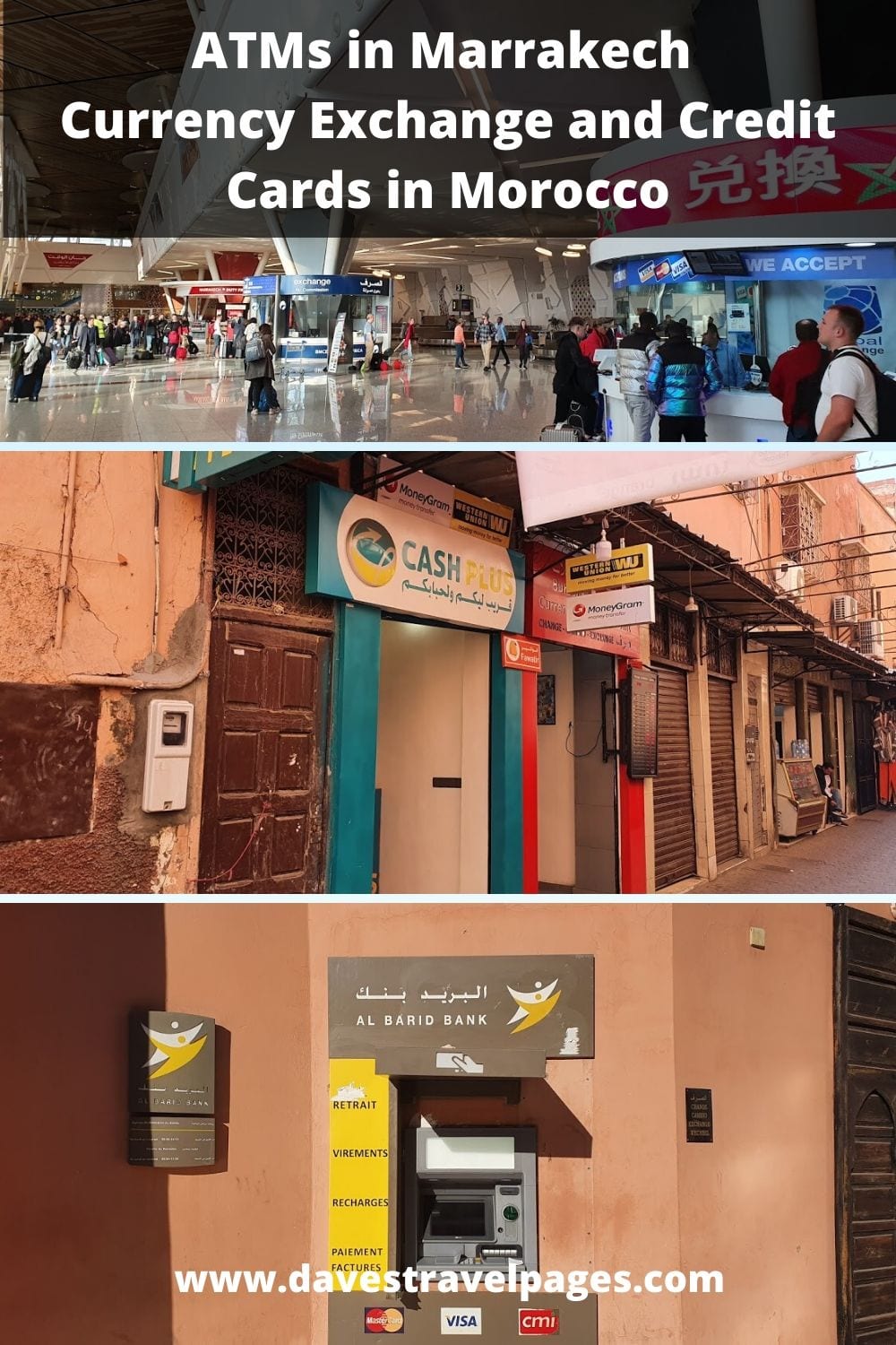 ATMs in Marrakech - Currency Exchange and Credit Cards in Morocco