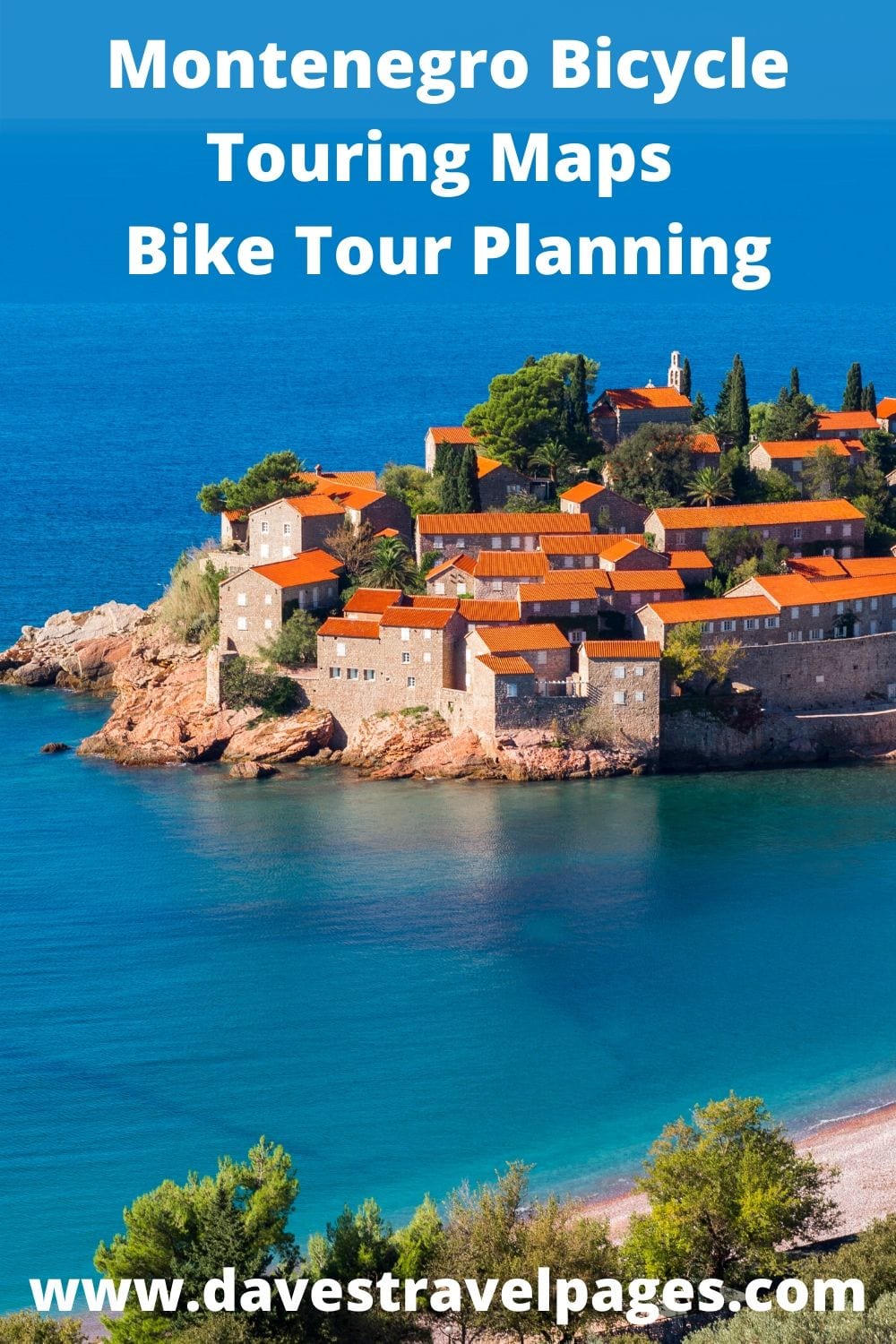 Montenegro Bicycle Touring Maps - Bike Tour Planning