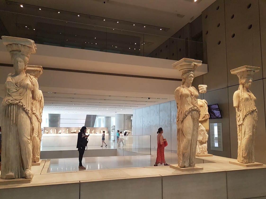 Acropolis museum in Athens