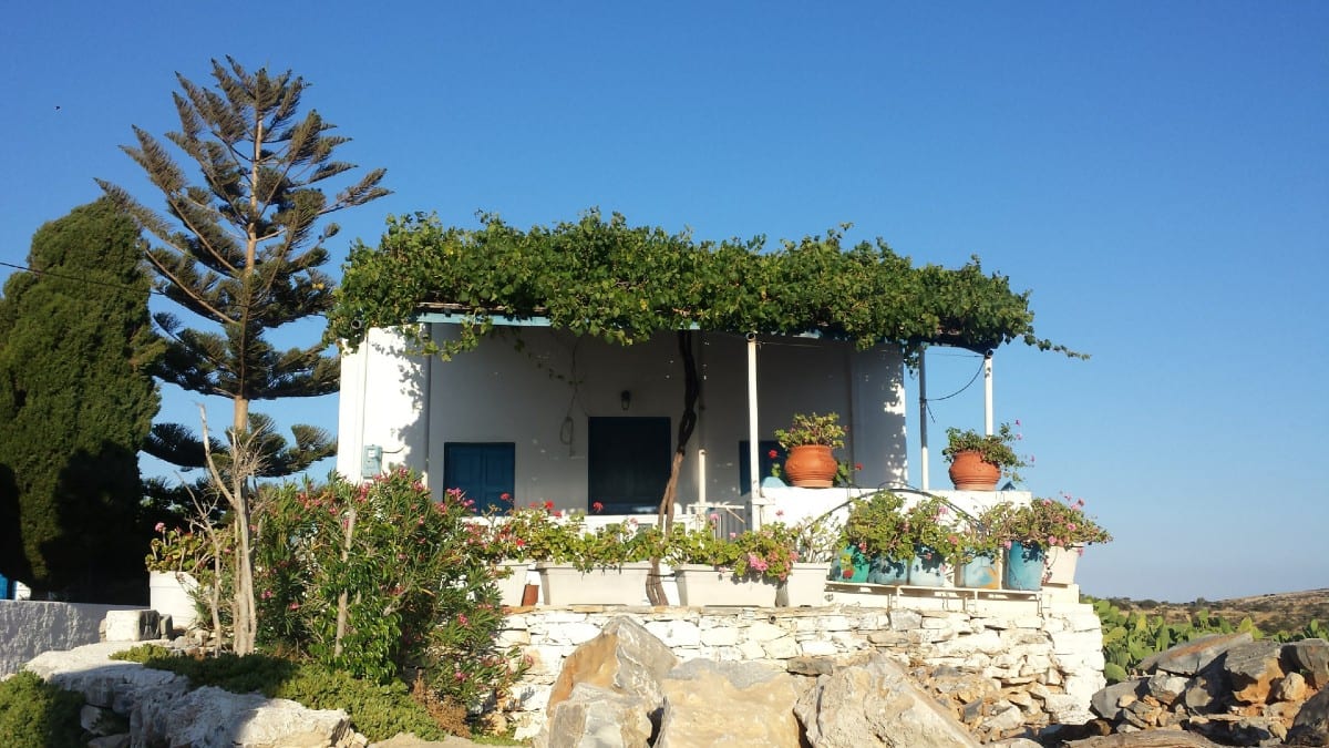 House in Schinoussa island Greece