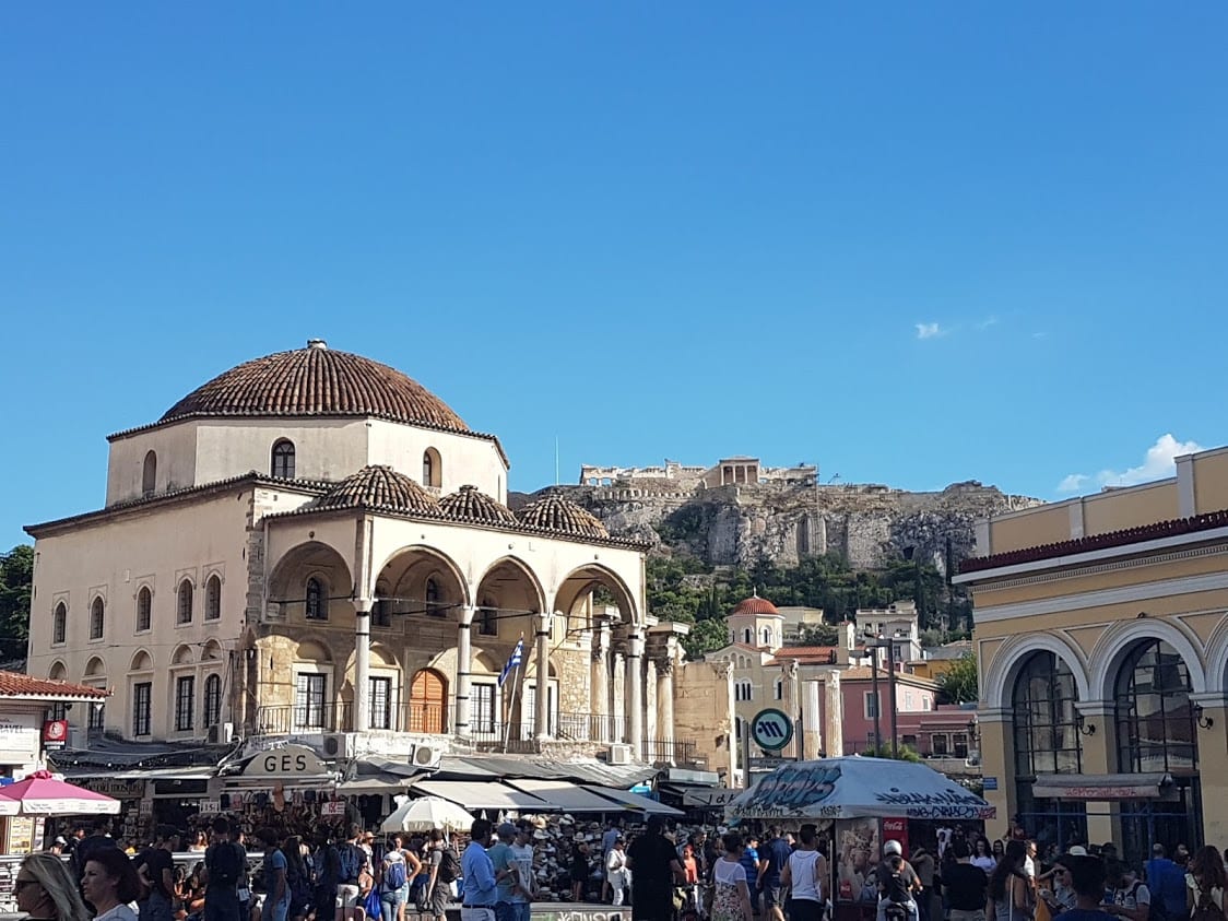 Monastiraki square in Athens
