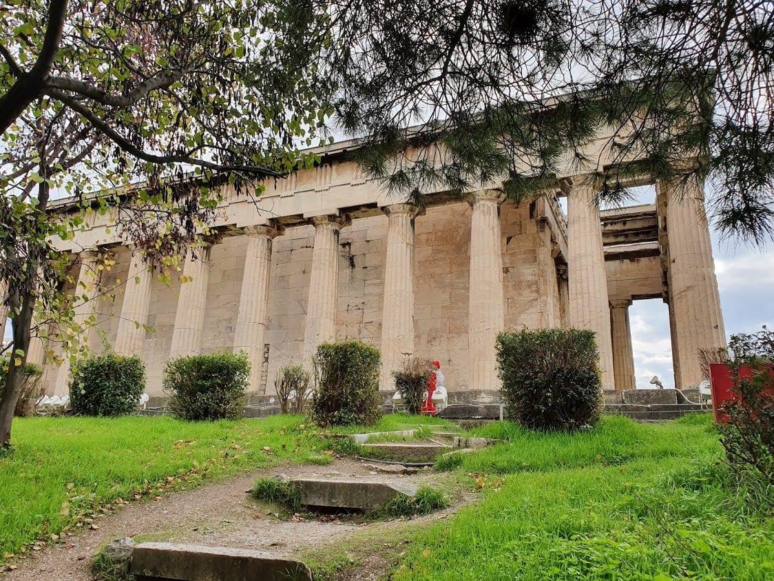 Temple in the ancient Agora Athens