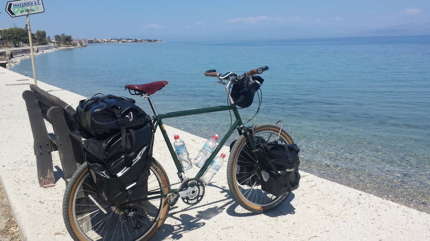 Electronic Gear for Bicycle Touring