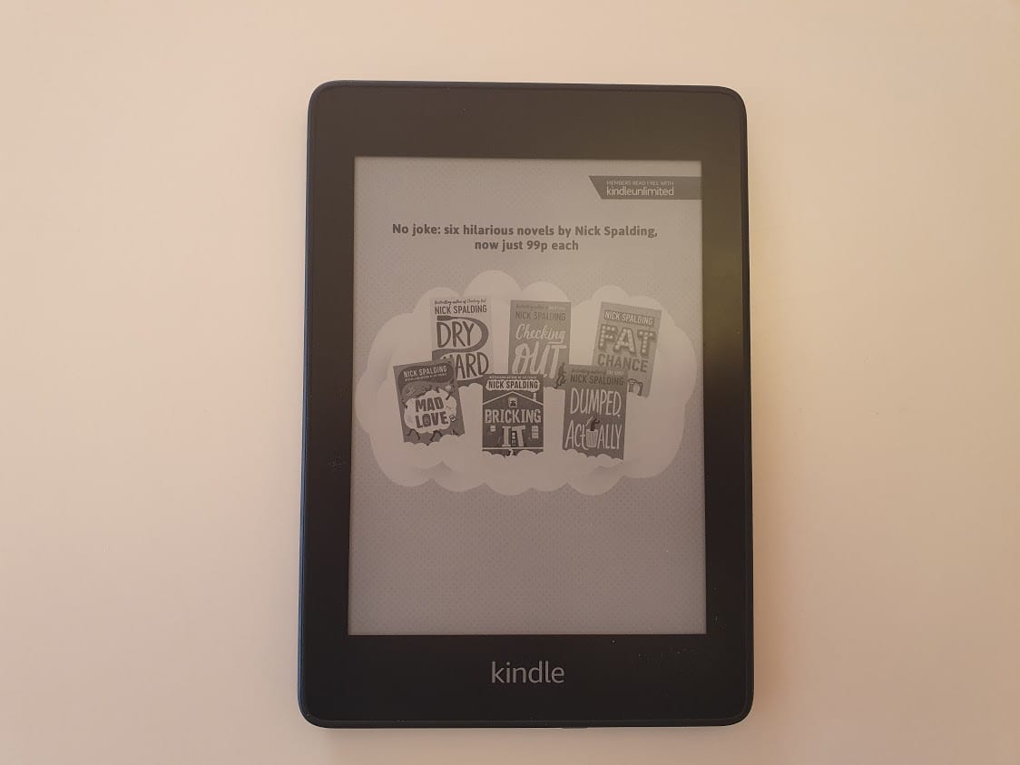 Taking a Kindle when bicycle touring