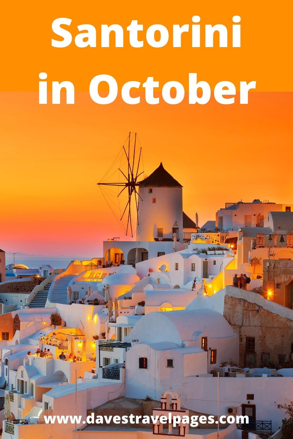 A travel guide to visiting Santorini in October - Perhaps the perfect time to go to this beautiful Greek island!