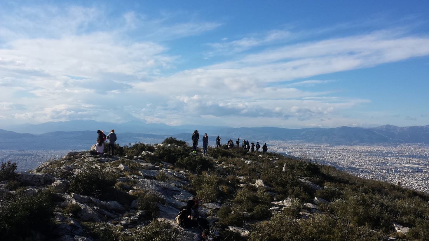 Hiking near Athens Greece