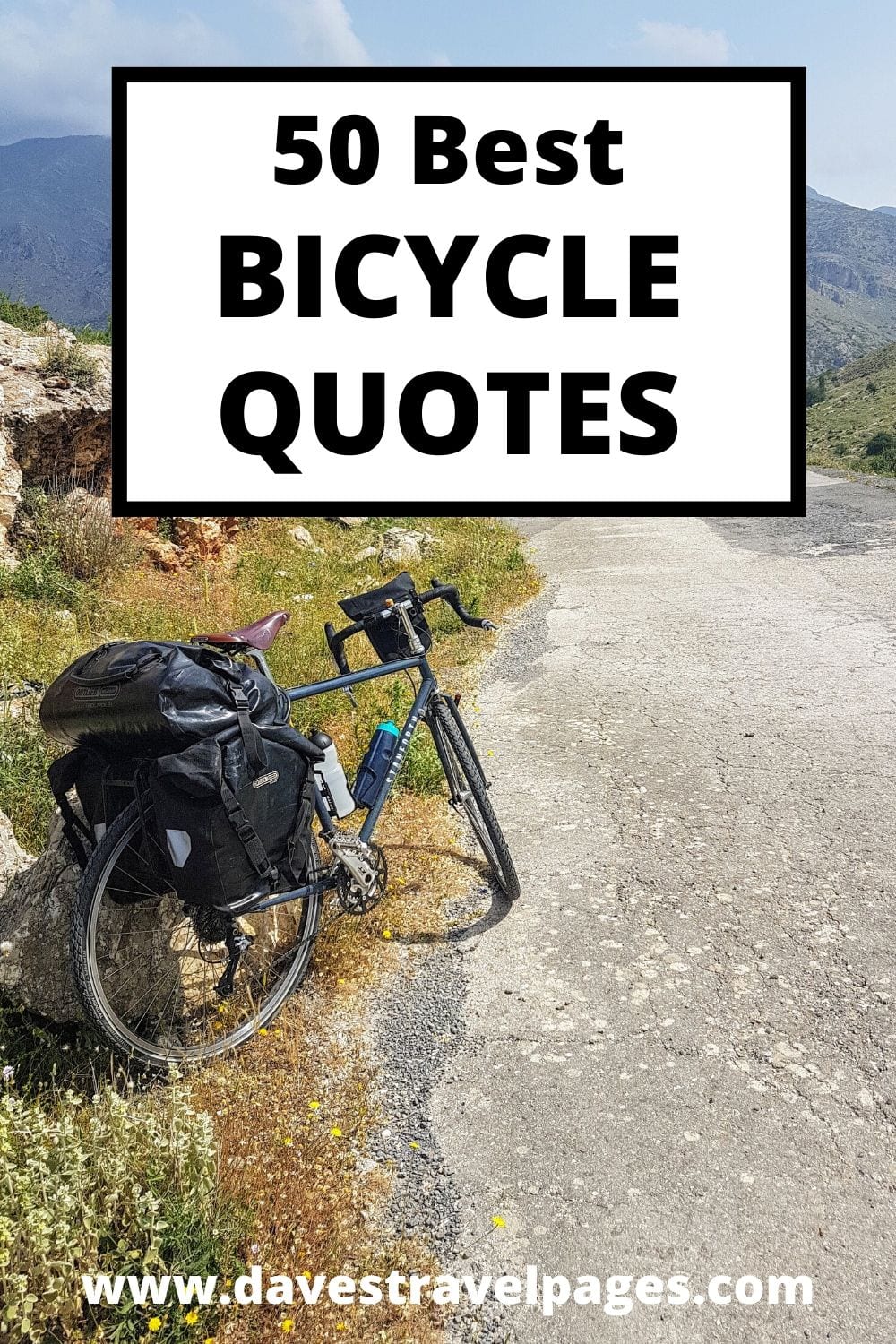 A collection of the 50 Best Bicycle Quotes