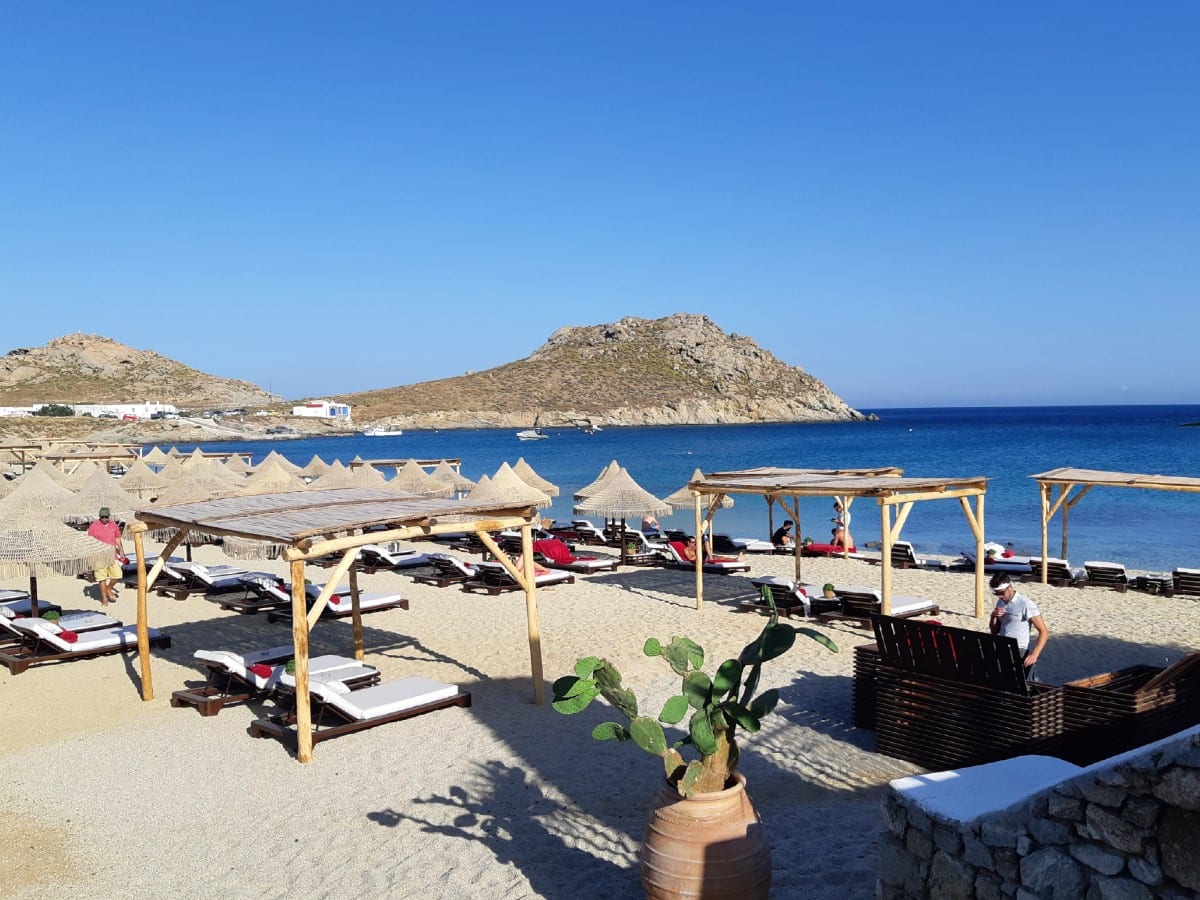 Agia Anna Kalafati Beach in Mykonos