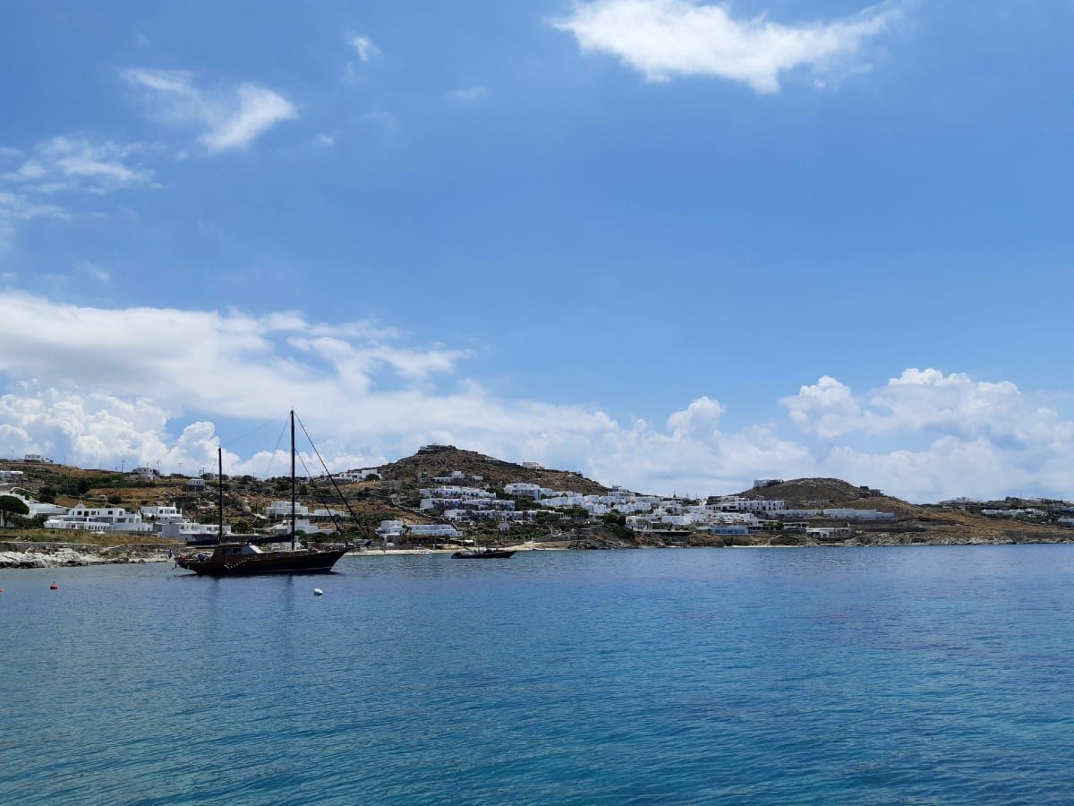Agios Ioannis in the Greek island of Mykonos