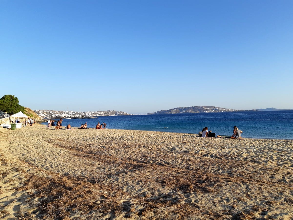 Agios Stefanos in Mykonos Island Greece