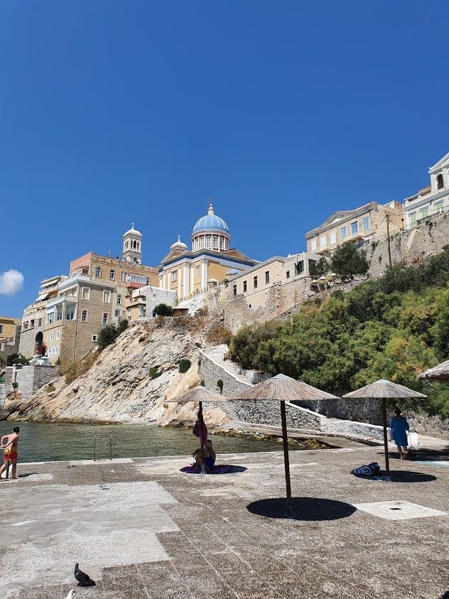 Asteria Beach in Syros