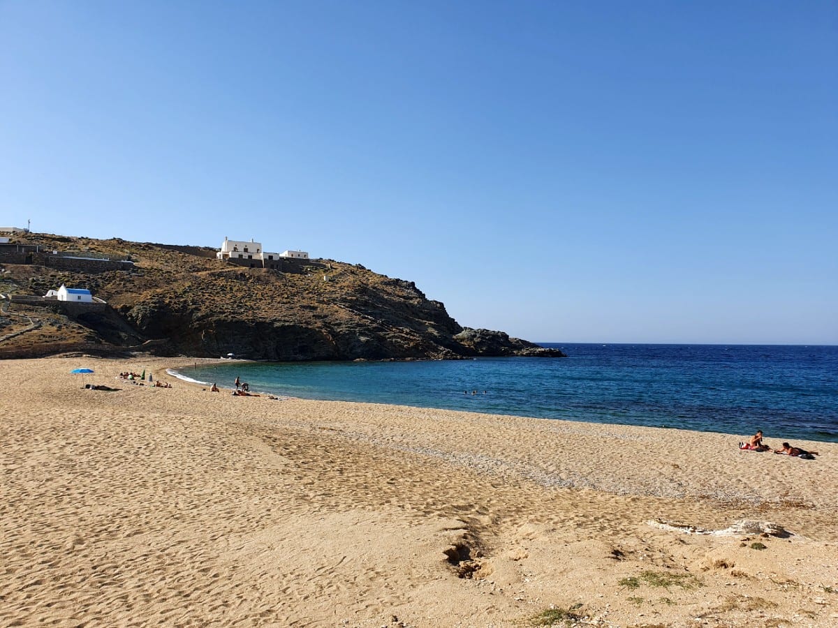 Fokos Beach in Mykonos