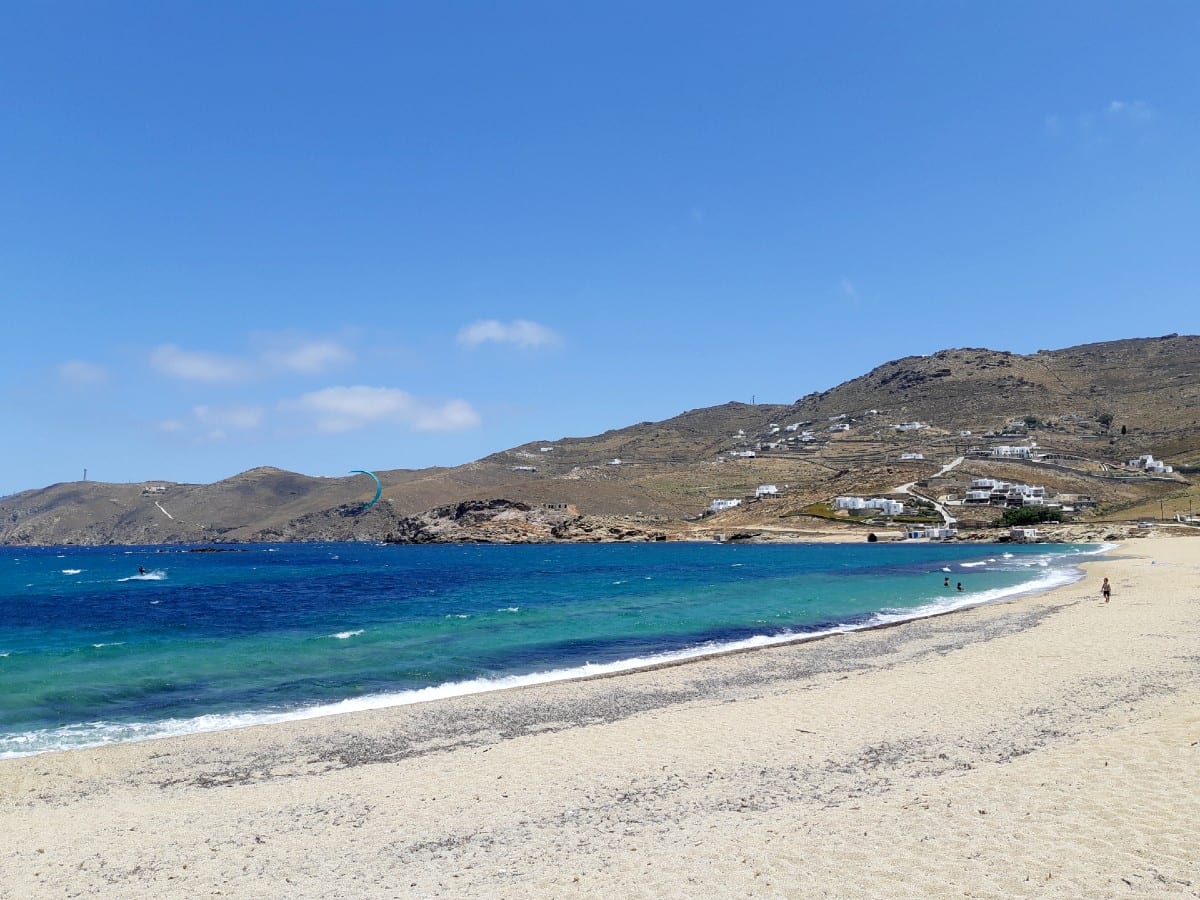 Ftelia Beach in Mykonos