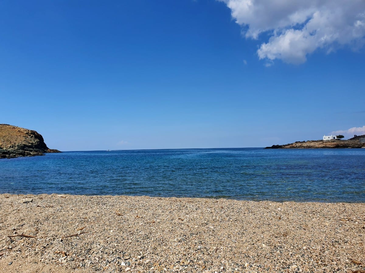 Merchia beach in Mykonos