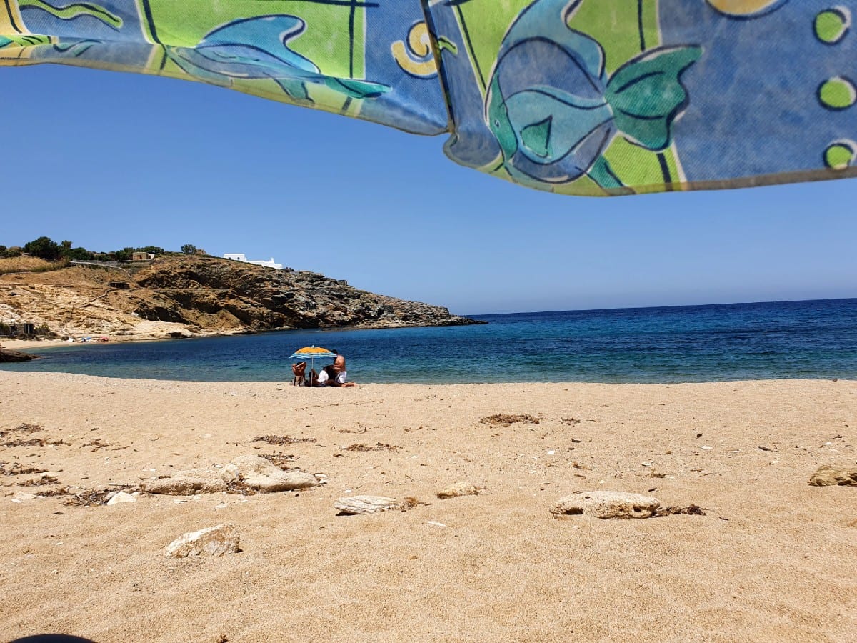 Mersini beach in Mykonos