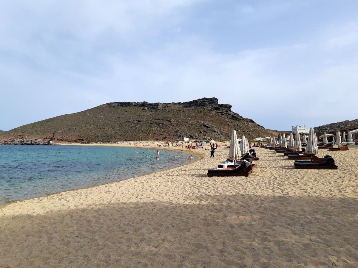 Panormos Beach in Mykonos