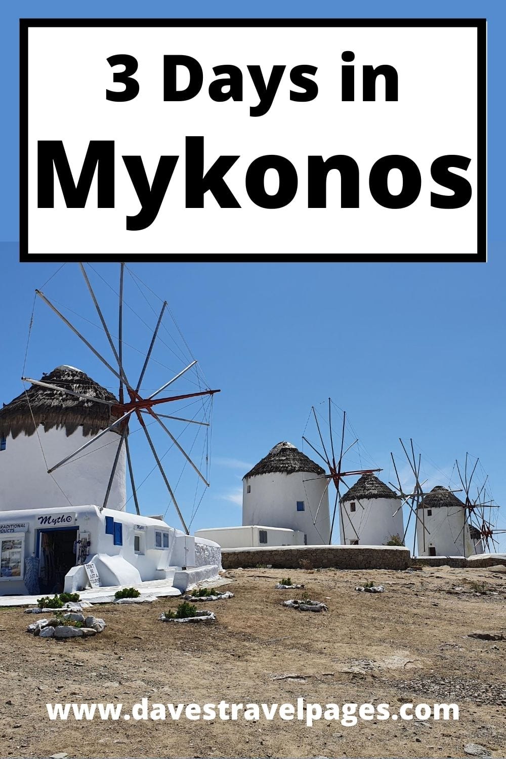 3 Day in Mykonos - Itinerary and Travel Guide