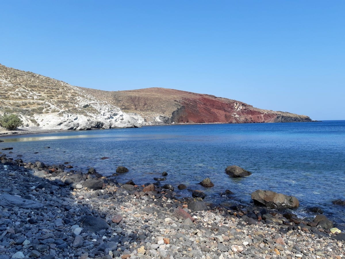 Kambia Beach on Santorini