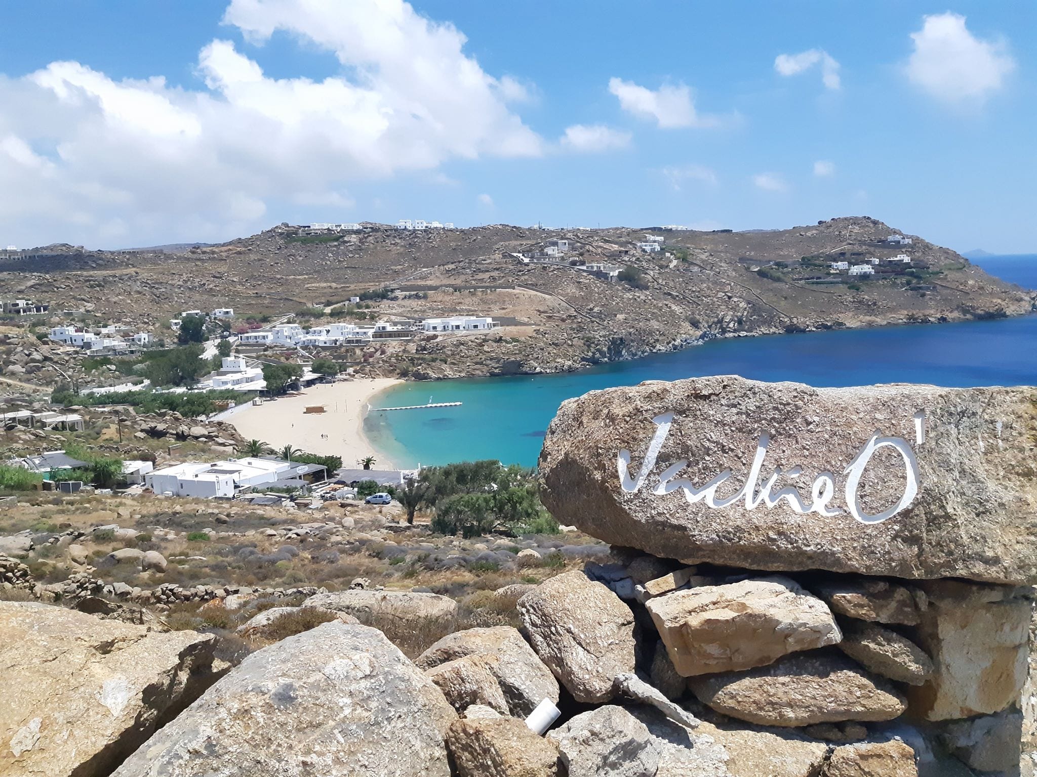 Jackie ) in Mykonos