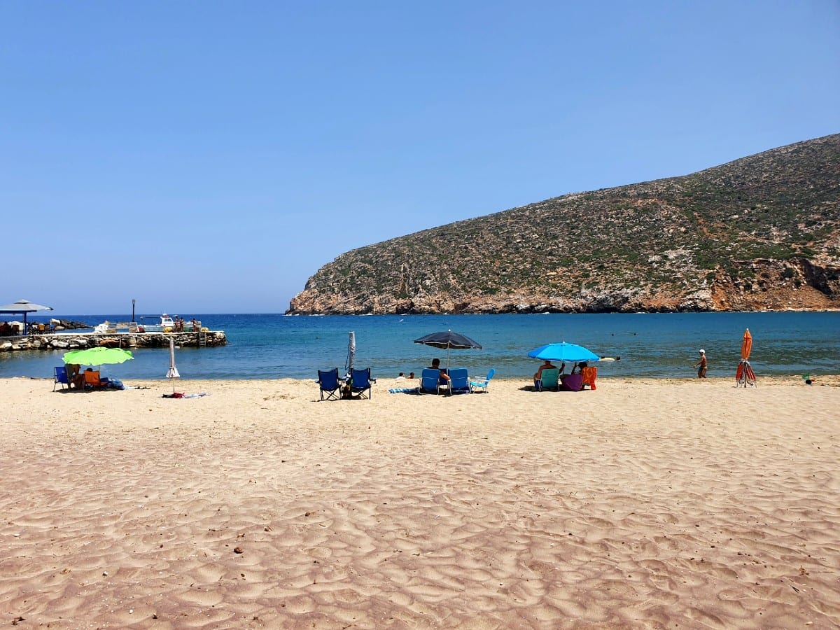 Apollonas beach Naxos