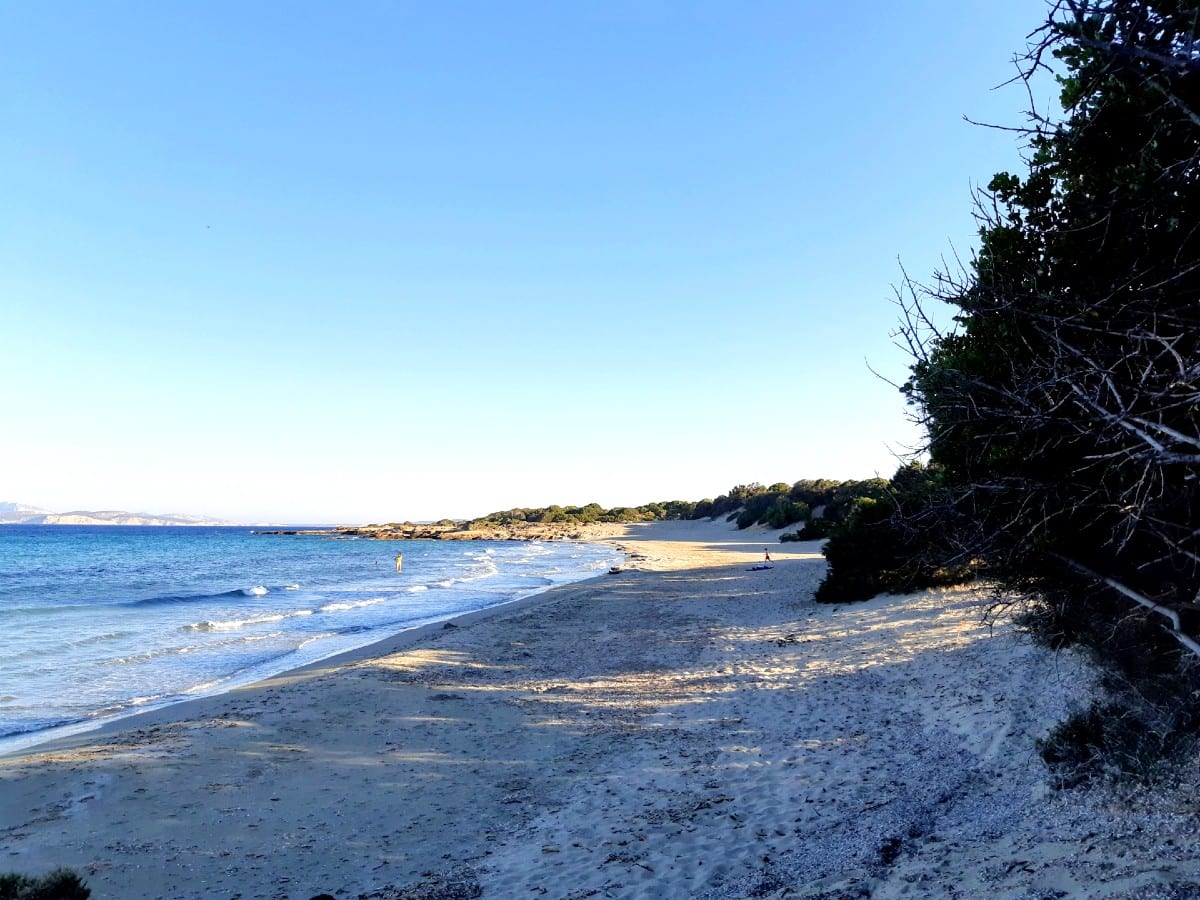 Psili Ammos beach of Naxos