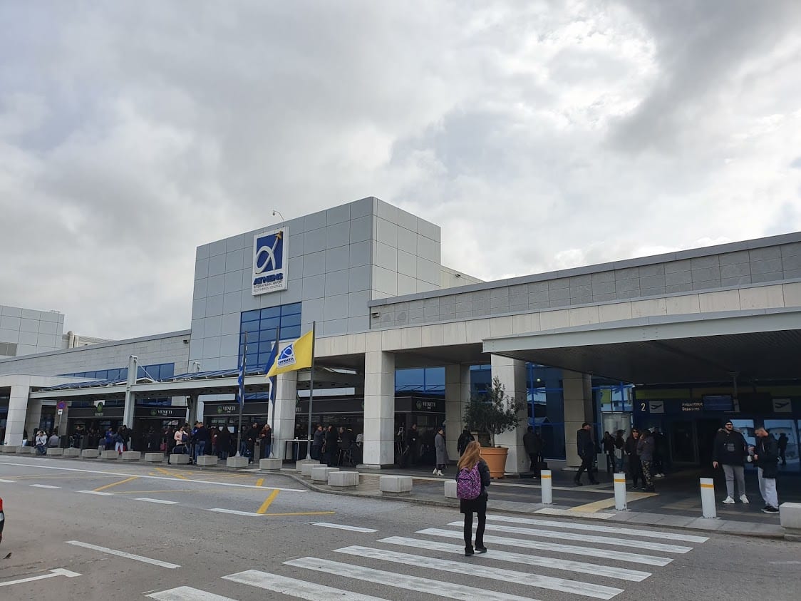 Athens airport in Greece