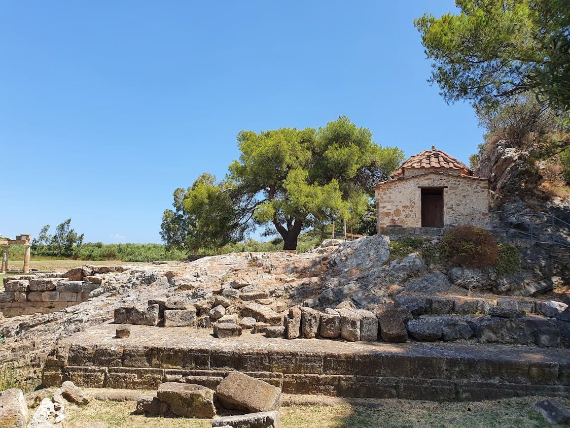 A small church dedicated to St George at Vravrona