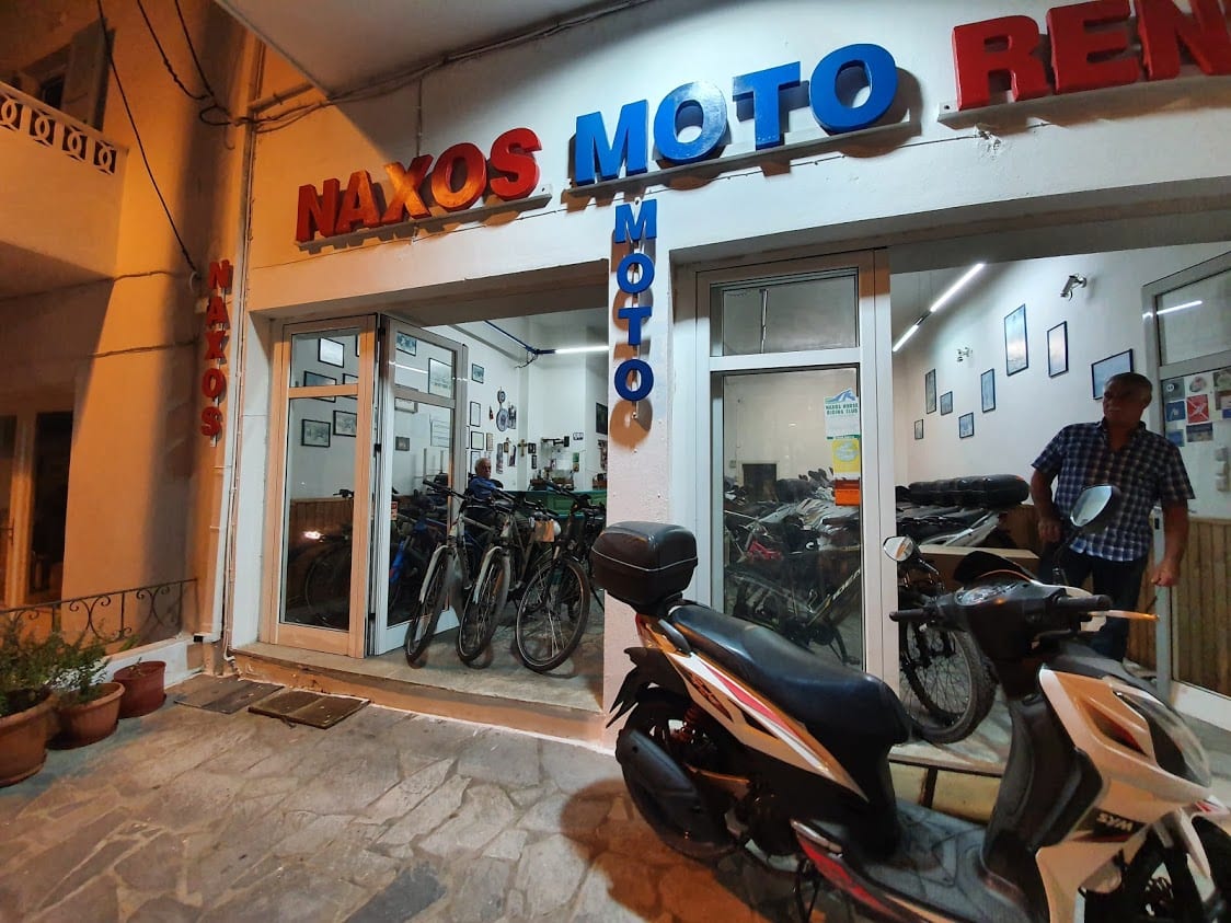 Rent a car or vehicle so you can explore the top beaches in Naxos