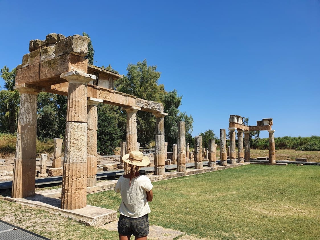 The Doric temple of Vravrona