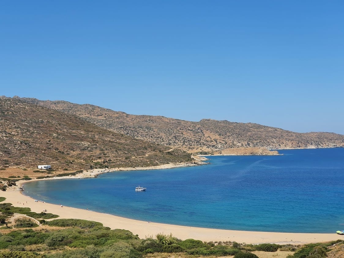 Kalamos Beach in Ios