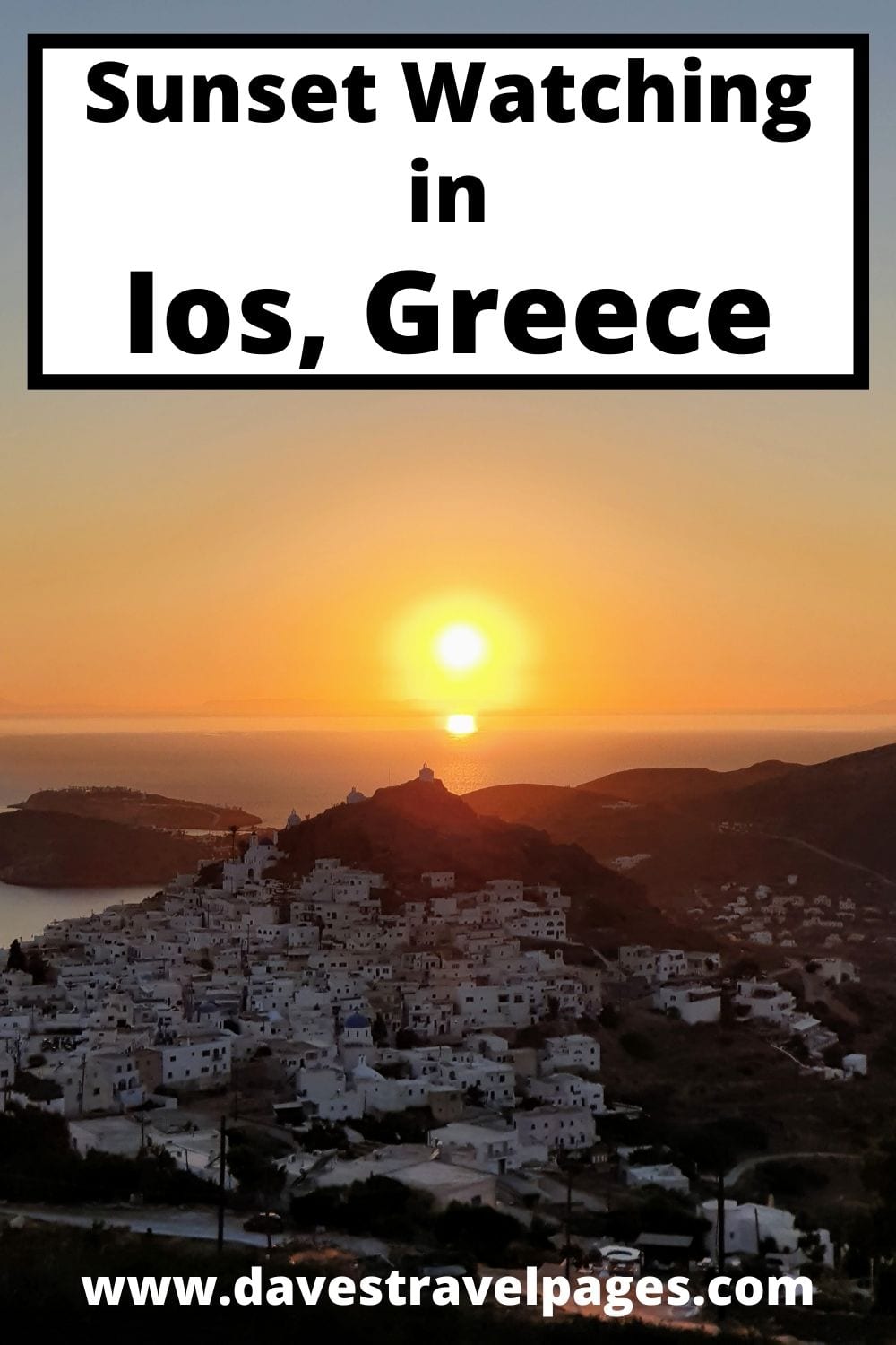 Where to watch the sunset in Ios, Greece - Best places