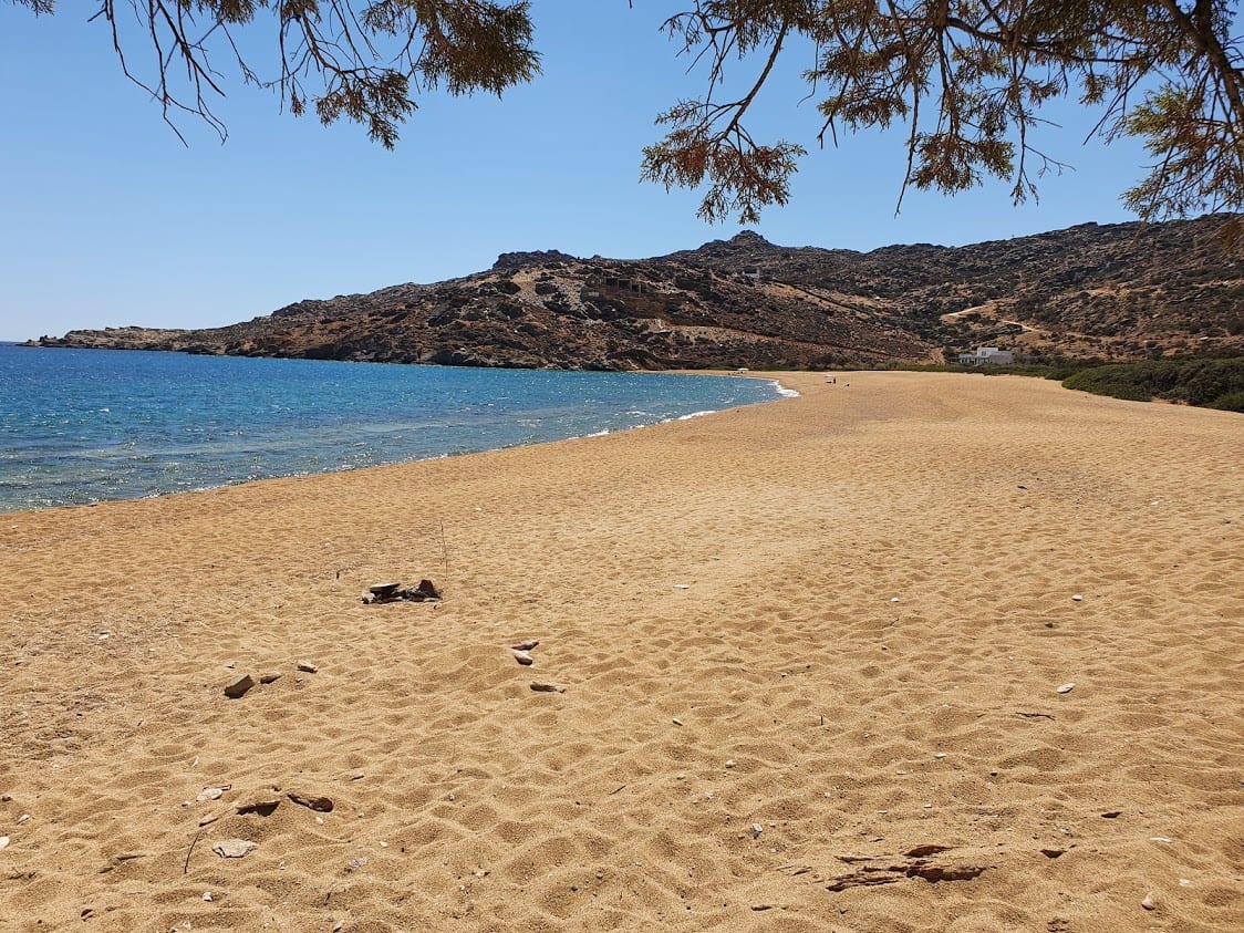 One of the beaches in Ios