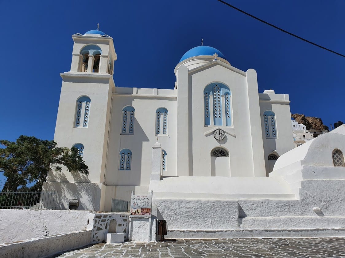 One of the churches on Ios Island