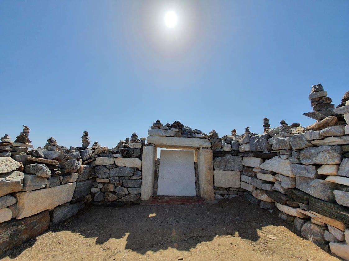 The Grave of Homer in Ios, Greece